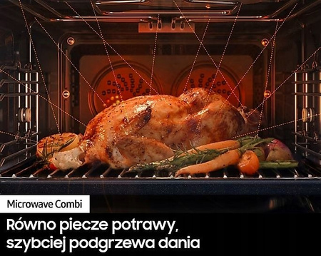 Kuchenka mikrofalowa do zabudowy Samsung NQ5B4513IBK