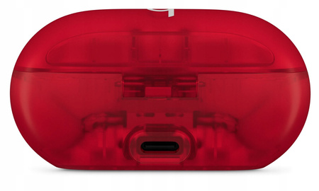 Słuchawki Beats Solo Buds przezroczysta czerwień