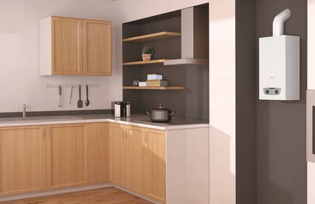 Ogrzewacz gazowy przepływowy Ariston 21,5 kW klasa A GZ50