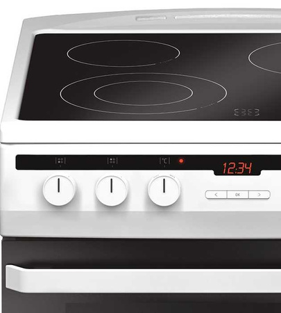 AMICA Kuchnia ceramiczna 618CE3.332HTaQW 60cm