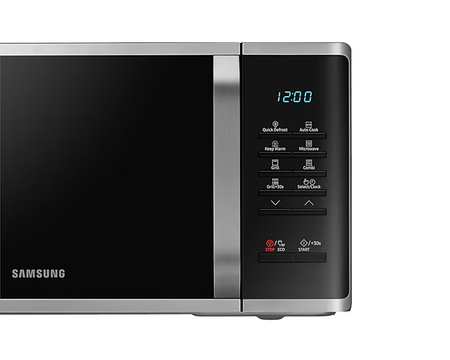 SAMSUNG Kuchenka mikrofalowa z grillem MG23K3523AS