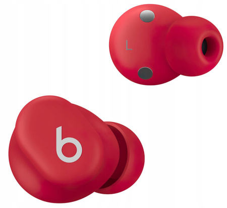 Słuchawki Beats Solo Buds przezroczysta czerwień