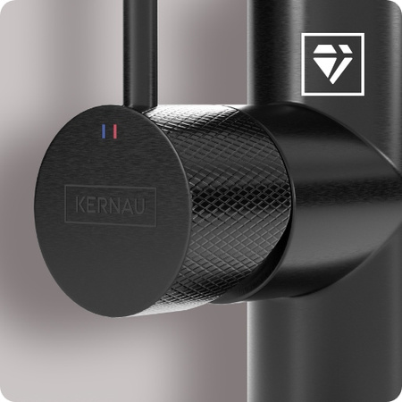 Bateria kuchenna stojąca Kernau Aurea czarny, szary