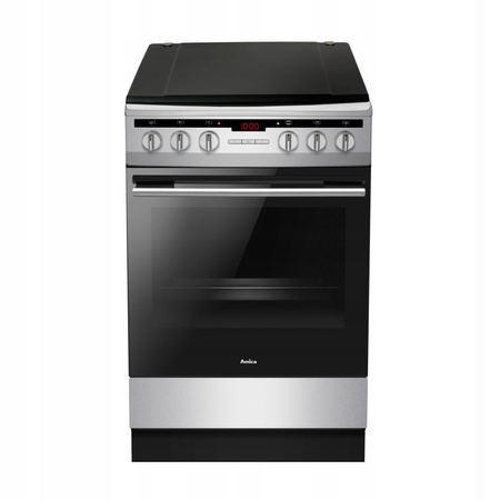 Kuchnia gazowo-elektryczna Amica 57GE3.33HZpTaDpA(Xx)PIZZA Termoobieg Grill