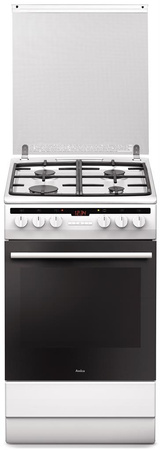 AMICA 57GE3.43HZpTaDNAQW Kuchnia gazowo-elektryczna 50cm