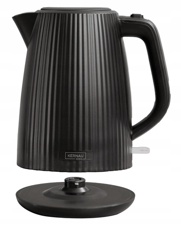 Czajnik elektryczny Kernau Basic BKSK 181 BK 2200W 1,7L STRIX styl loft