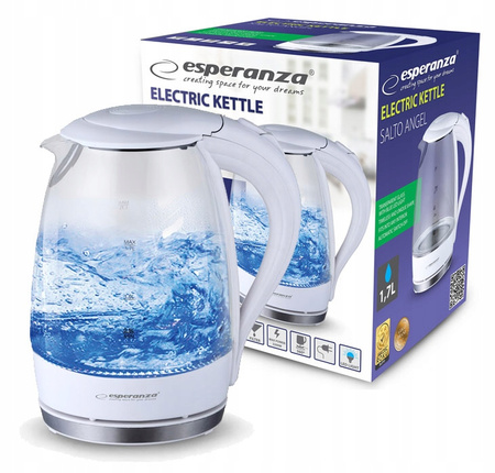 Czajnik elektryczny 1,7L SALTO ANGEL biały