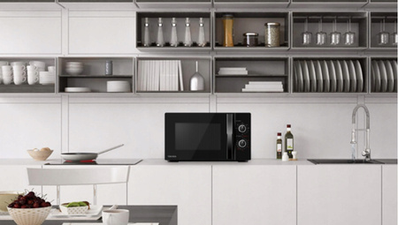 KUCHENKA MIKROFALOWA TOSHIBA MWP-MG20P BK 20L 1000W