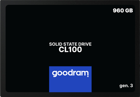 GOODRAM Dysk SSD CL100 G3 960GB SATA3 2,5