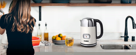 Czajnik elektryczny Muse MS-020SC ecru