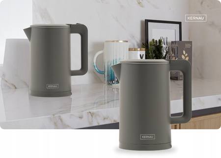 Czajnik elektryczny Kernau KSK 175 Matt Grey