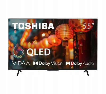 TOSHIBA Telewizor QLED 55 cali 55QV2463DG