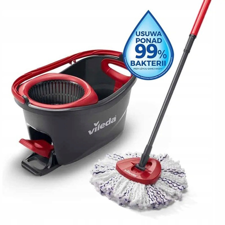 VILEDA Mop obrotowy Turbo 3w1 Microfibre