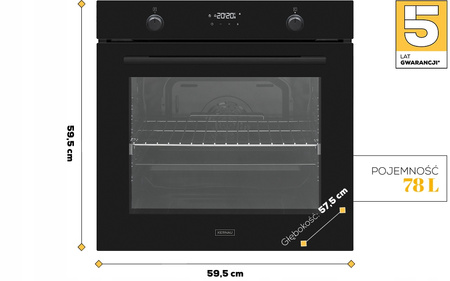 Piekarnik Kernau KBO 1071.1 S PT B