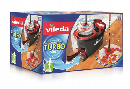 VILEDA Mop obrotowy Turbo 3w1 Microfibre