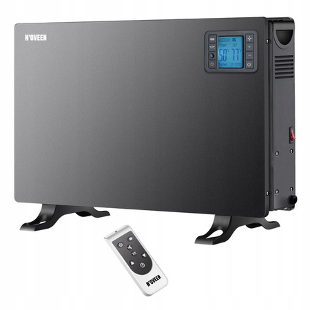 Grzejnik konwektorowy NOVEEN  CH7100 LCD Smart Czarny