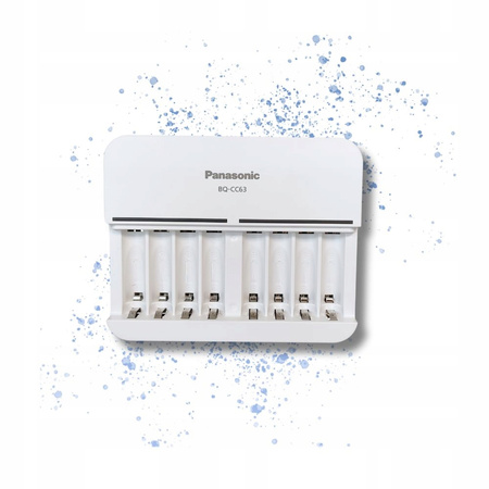 PANASONIC Eneloop ładowarka BQCC63 na 8 szt. bez