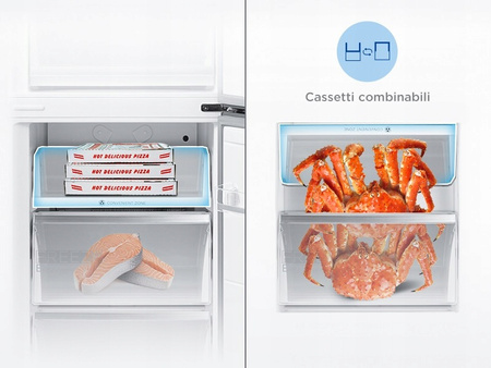 Lodówka wolnostojąca MIDEA MERB345MGC02 NoFrost 185cm