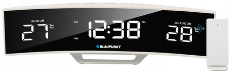 BLAUPUNKT Radiobudzik CR12WH FM Alarm Temperatura