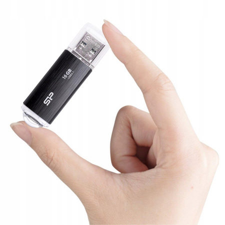 Pendrive SILICON POWER BLAZE B02 16GB USB 3.1 Gen1 CZARNY