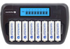EVERACTIVE Ładowarka akumulatorowa NC-800 do 8