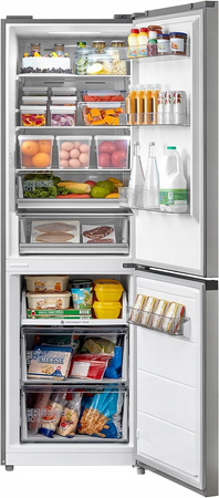 Lodówka wolnostojąca MIDEA MERB345MGC02 NoFrost 185cm