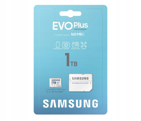 Karta microSD EVO Plus MB-MC1T0SA/EU + Adapter