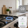  Certyfikowany bezprzewodowy Czujnik tlenku węgla (czadu) | detektor CO | alarm 85dB | LED