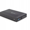 GEMBIRD Obudowa zewnętrzna 3.5 USB 3.0 Czarna