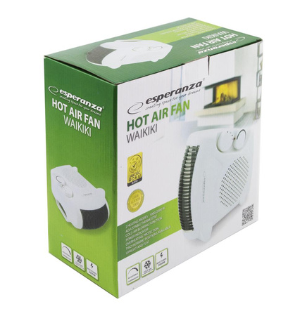 TERMOWENTYLATOR ESPERANZA WAIKIKI 1000/2000W