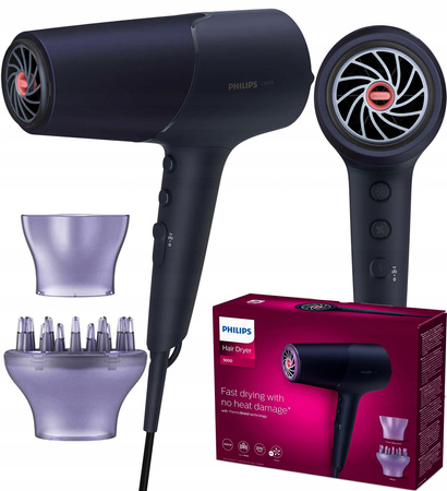 Suszarka do włosów z technologią ThermoShield