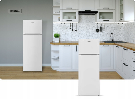 Lodówka wolnostojąca Kernau KFRT 14152.2 W 144cm