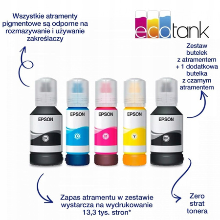 Drukarka wielofunkcyjna atramentowa (kolor) Epson EcoTank Pro L6499