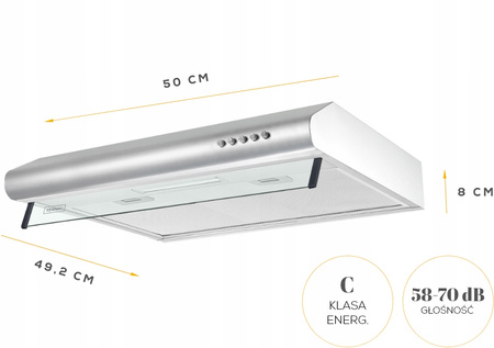 Okap podszafkowy Kernau KBH 0951 X