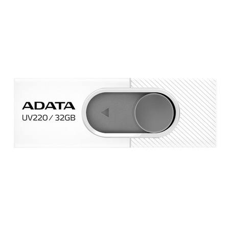 ADATA Pendrive UV220 32GB USB2.0 Biało-szary