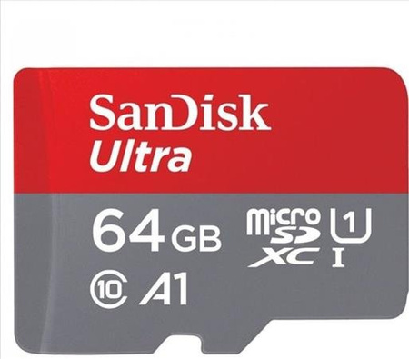 Karta Ultra microSDXC 64GB 140MB/s A1 + Adapter SD