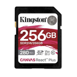 Karta pamięci SD 256GB React Plus 280/150/MB/s U3