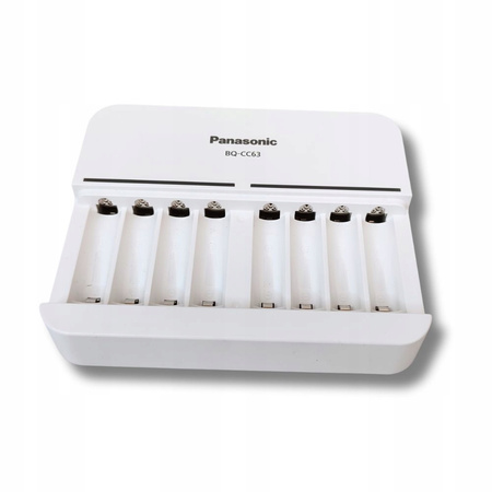 PANASONIC Eneloop ładowarka BQCC63 na 8 szt. bez