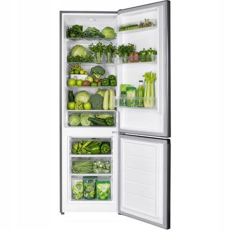 Lodówka dwudrzwiowa Kernau KFRC 18153 IX 180cm 5 lat gwarancji