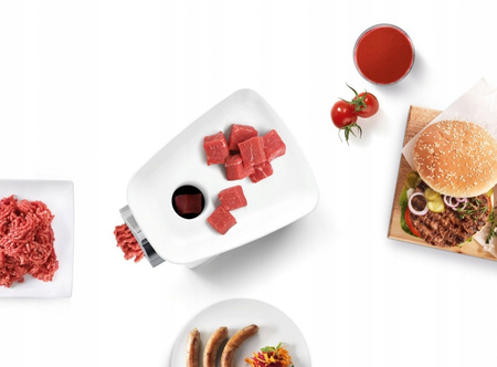 Maszynka do mielenia mięsa BOSCH MFW2515W Komora5 Wyciskarka