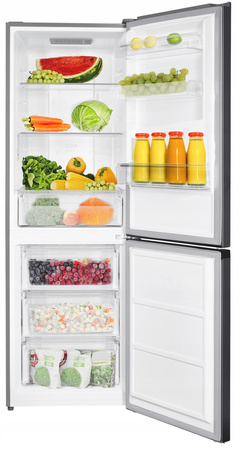 Lodówka wolnostojąca Kernau KFRC 16154 NF IX klasaE NoFrost 166x55