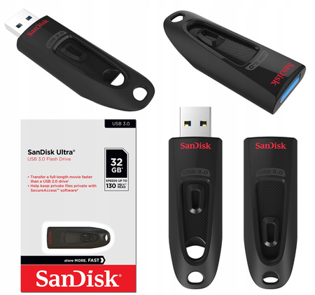 Pendrive SANDISK ULTRA USB 3.0 FLASH DRIVE 32GB