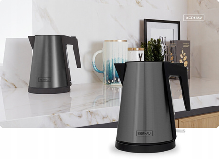 Czajnik elektryczny Kernau KSK 101 Gun Metal