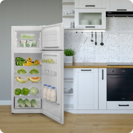 Lodówka wolnostojąca Kernau KFRT 14152.2 W 144cm