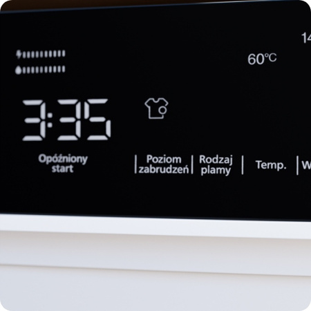 Pralka Kernau KFWM 9643 I Steam 9kg 1400obr KlasaB indukcyjny