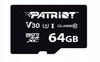 PATRIOT Karta MicroSDHC 64GB VX V30 C10 UHS-I U3