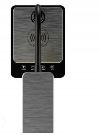 MAXCOM Lampa biurkowa LED ML 3100 Porto Czarna