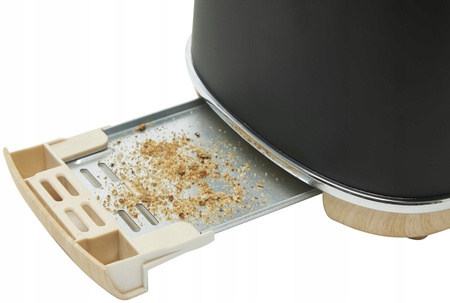 HADEN Toster dwuszczelinowy Dorchester czarny