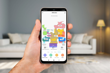 Robot sprzątający odkurzacz TEESA SMART VAC PRO