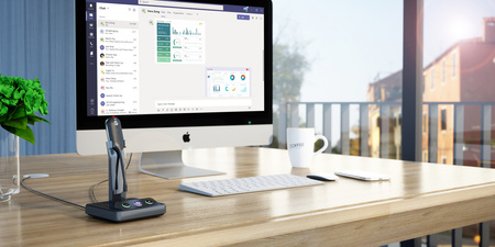 Słuchawki bezprzewodowe WH63 stojak ładujący